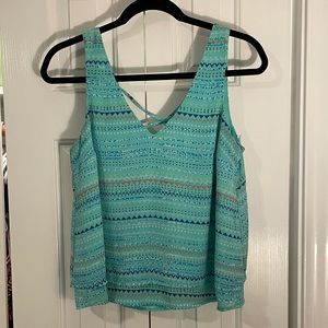Aqua Blue Tank Top